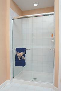 Euro Series Sliding Bi-Pass Shower Door